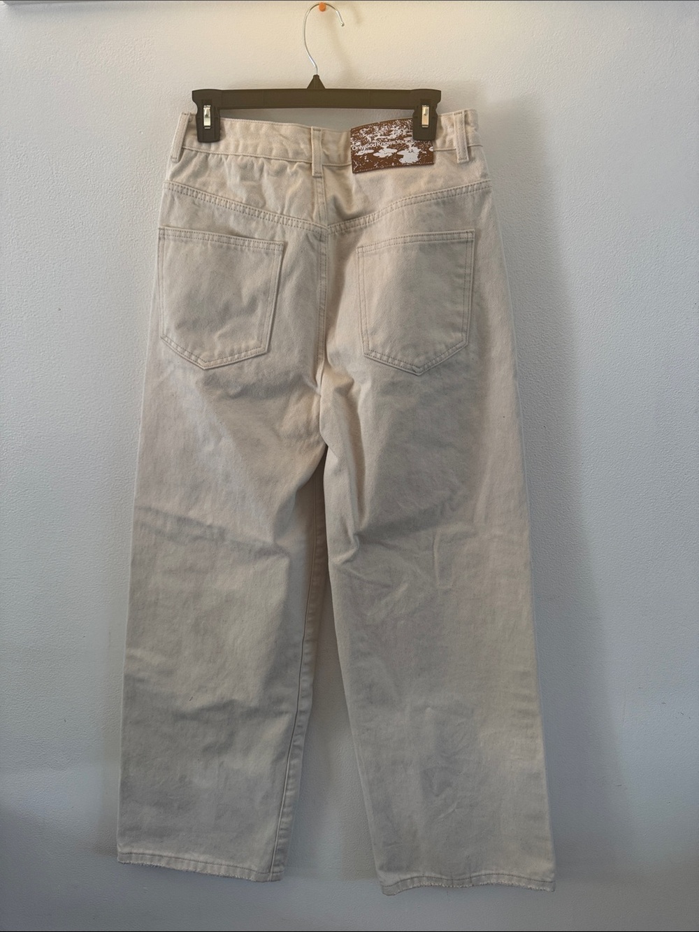 Maljie Only God Knows Your Journey Khaki Jeans size 30 - Picture 3 of 6